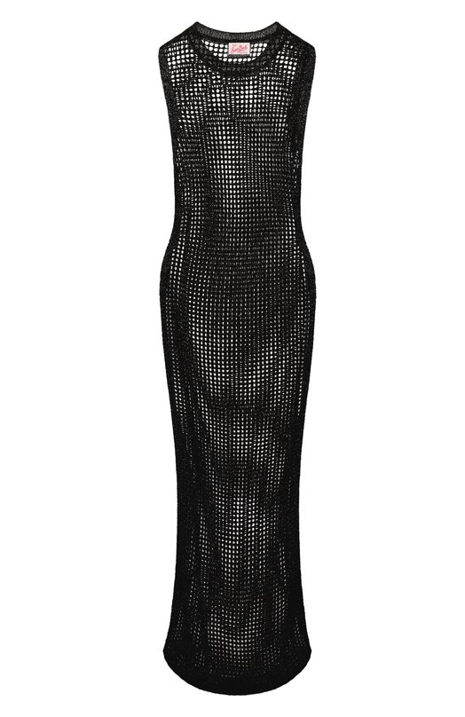 Платье из вискозы MC2 Saint Barth STBW EILEEN/06173H Чёрный STBW EILEEN/06173H