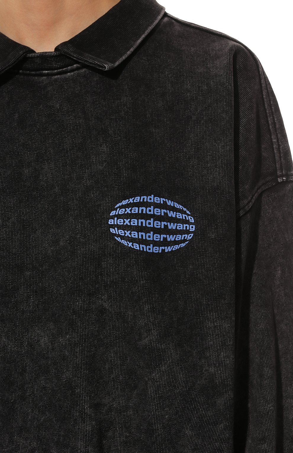 Хлопковый свитшот ALEXANDER WANG, арт. UCC1221490, фото 5