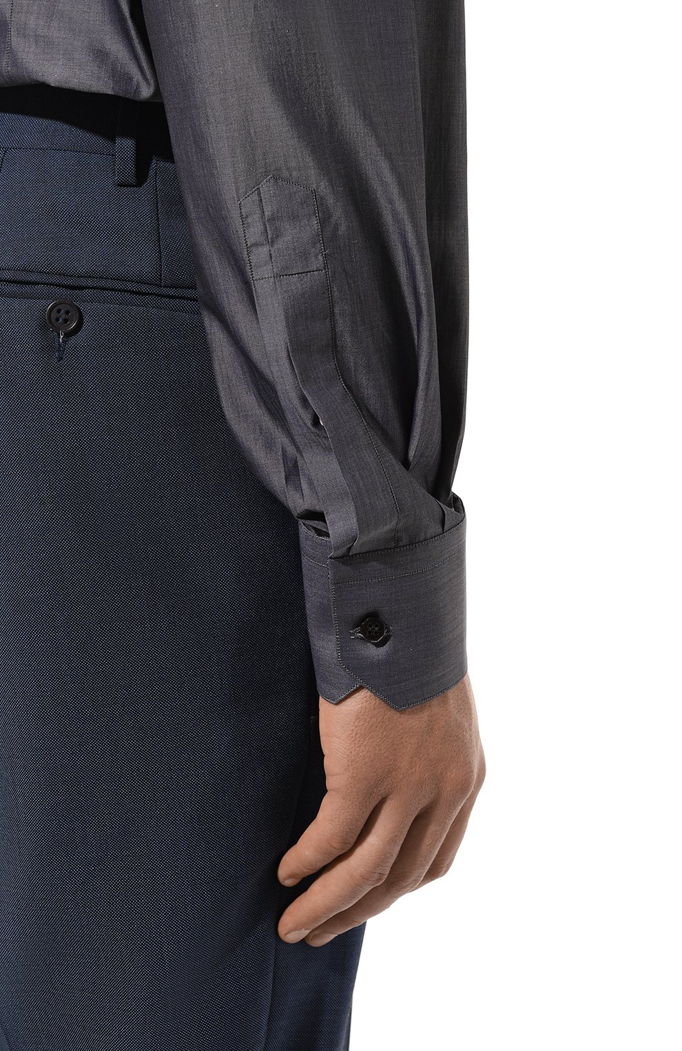 Хлопковая сорочка STEFANO RICCI, арт. MC007131/R122A, фото 6