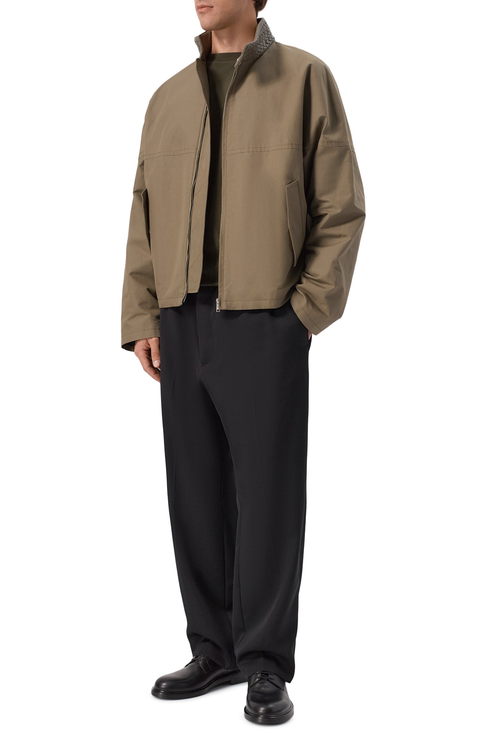 Кожаные дерби pembroke BURBERRY черного цвета по цене 89950 руб., арт. 8128390, фото 2 Кожаные дерби pembroke BURBERRY, арт. 8128390, фото 2