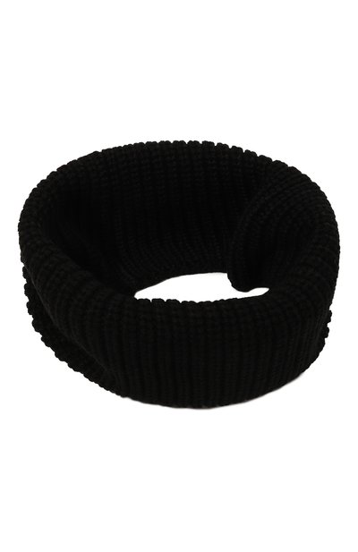 Шарф-снуд MAX&CO черного цвета по цене 4155 руб., арт. MX0097-MX048, фото 1 Шарф-снуд MAX&CO, арт. MX0097-MX048, фото 1