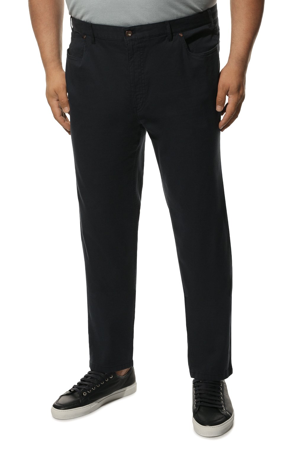 Брюки HILTL темно-синего цвета по цене 20650 руб., арт. PARKER/75290/60-70, фото 3 Брюки HILTL, арт. PARKER/75290/60-70, фото 3