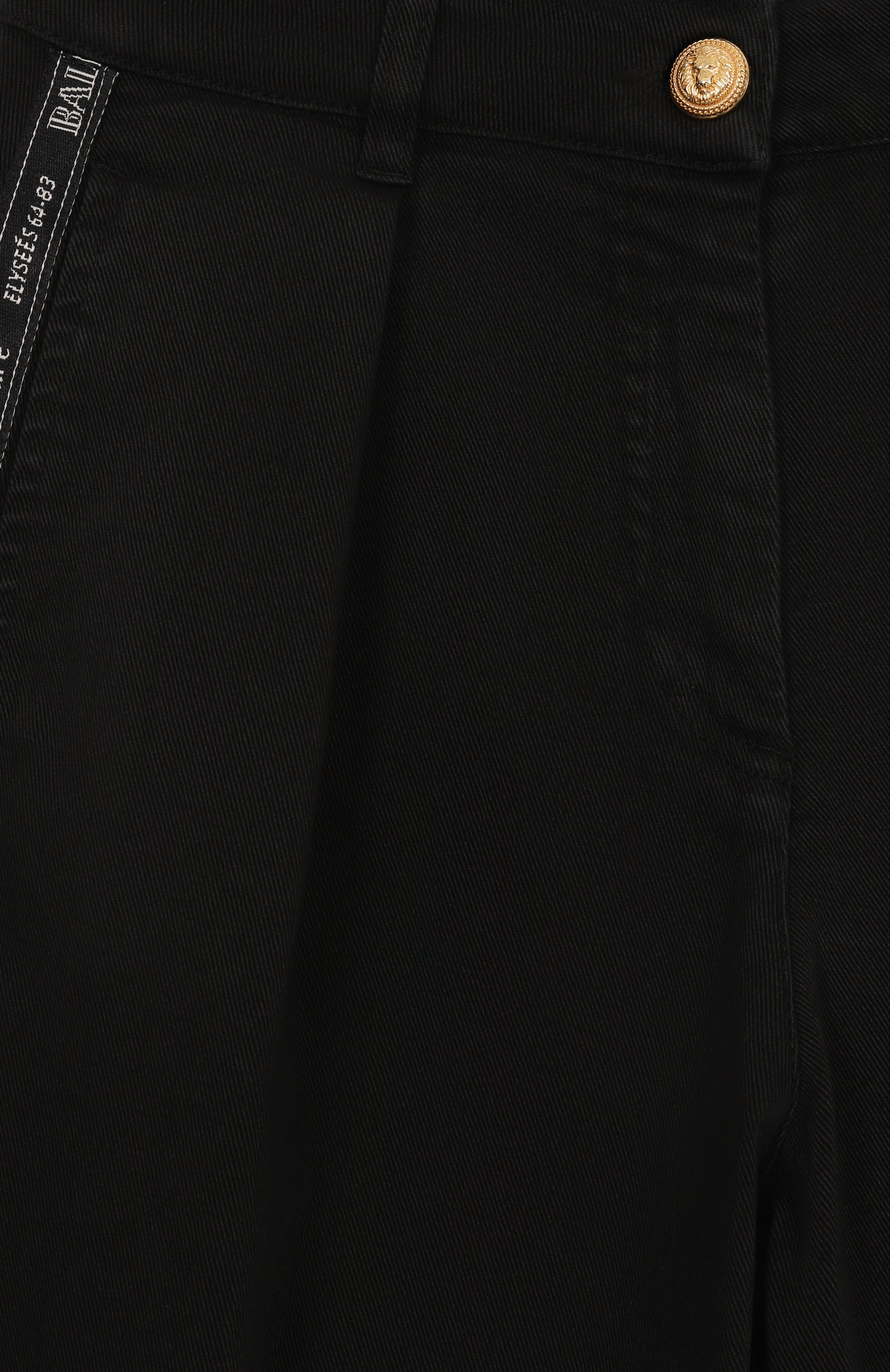 Джинсы BALMAIN черного цвета по цене 43550 руб., арт. BX6B70, фото 3 Джинсы BALMAIN, арт. BX6B70, фото 3