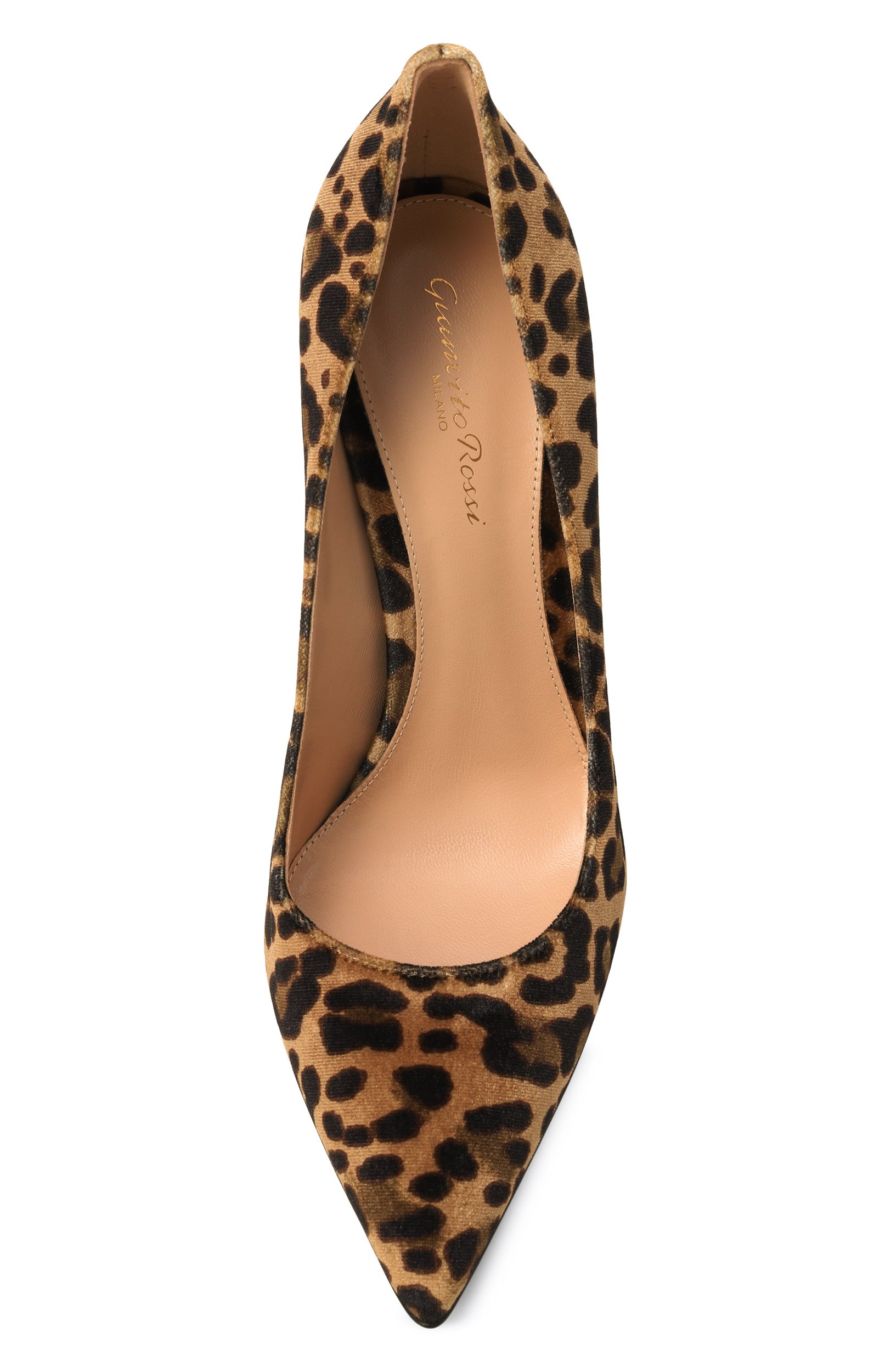Текстильные туфли gianvito 105 GIANVITO ROSSI, арт. G28470.15RIC.VELLEPA, фото 6