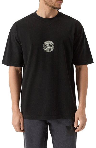 Хлопковая футболка HUGO, арт. 50542366, фото 3