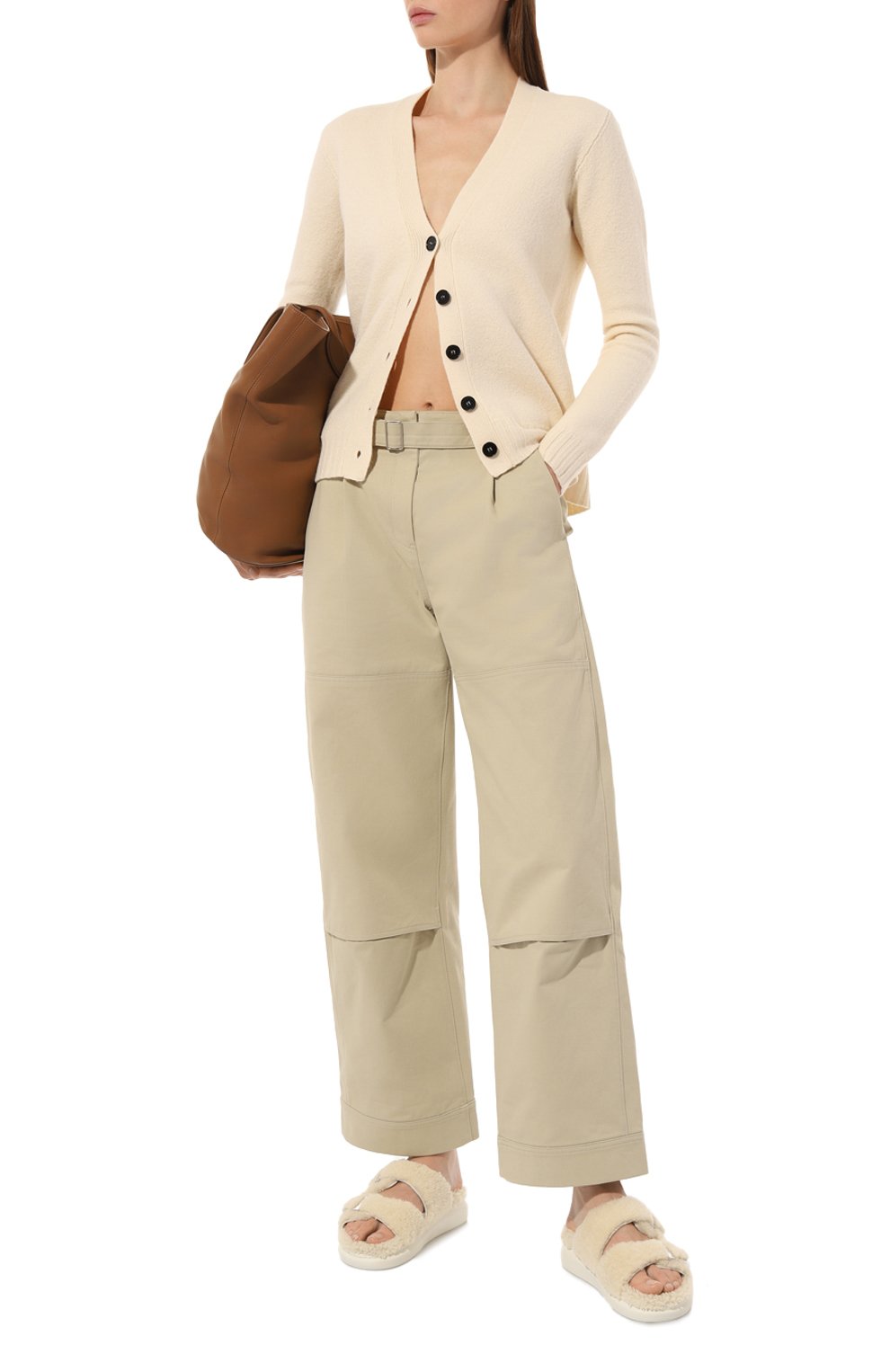 Меховые шлепанцы ALEXANDER MCQUEEN, арт. 676731/WLEK3, фото 2