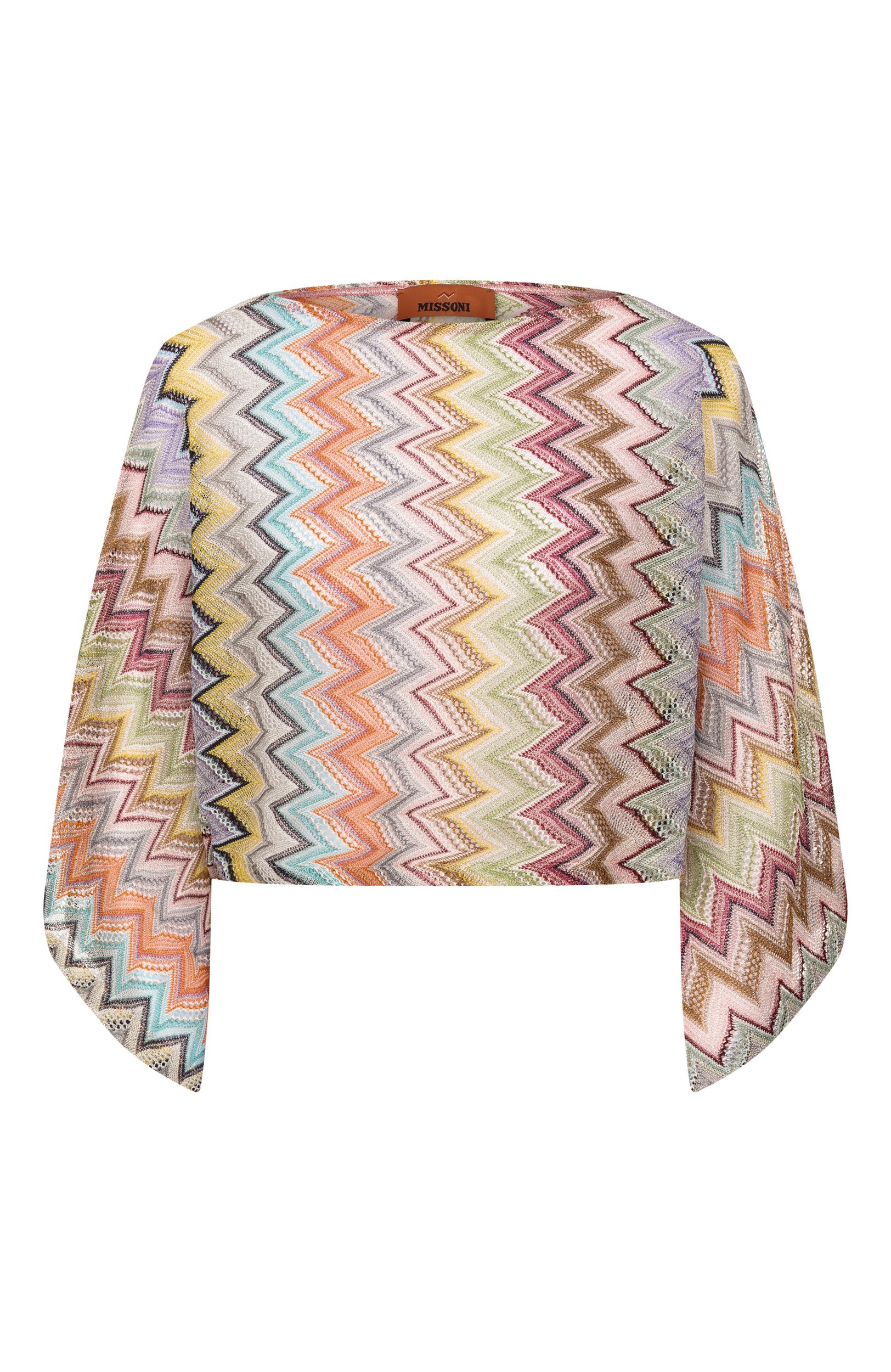 Топ MISSONI разноцветного цвета по цене 93050 руб., арт. MC26WK00/BR015Y, фото 1 Топ MISSONI, арт. MC26WK00/BR015Y, фото 1