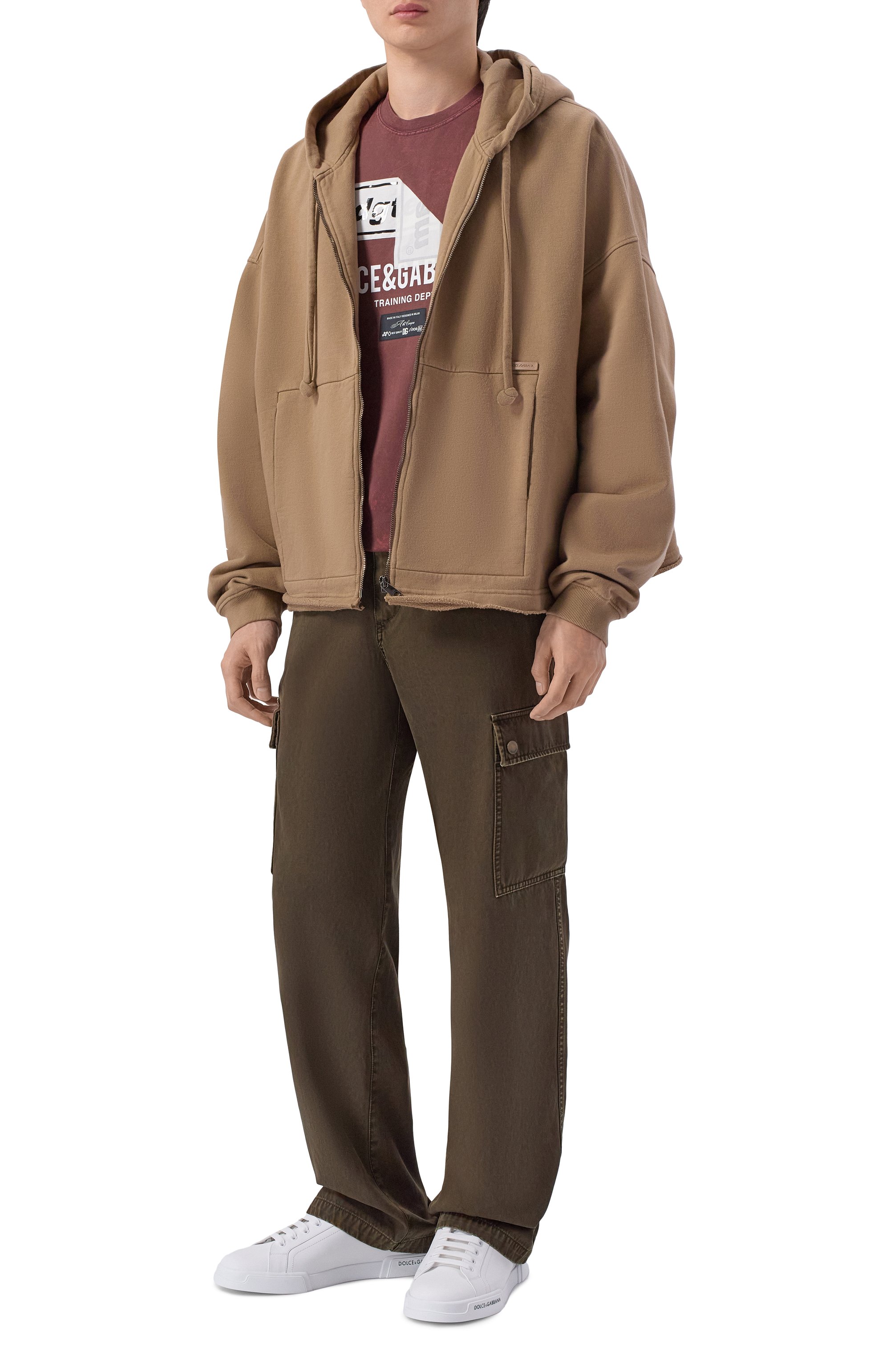 Хлопковая футболка DOLCE & GABBANA, арт. G8RN8T/G7P0I, фото 2