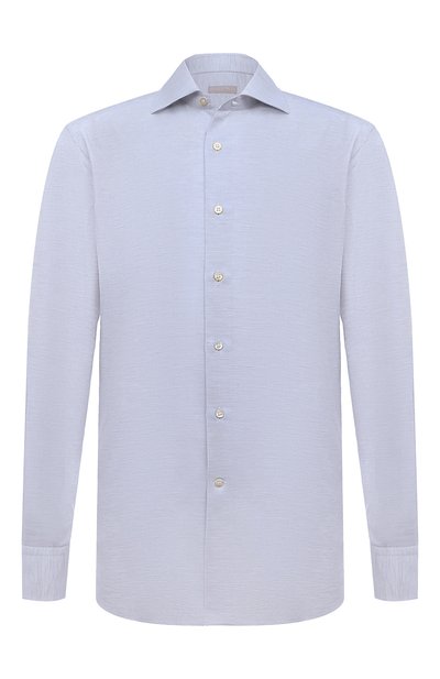 Мужская рубашка из хлопка и льна STEFANO RICCI, арт. MC001427/R2755