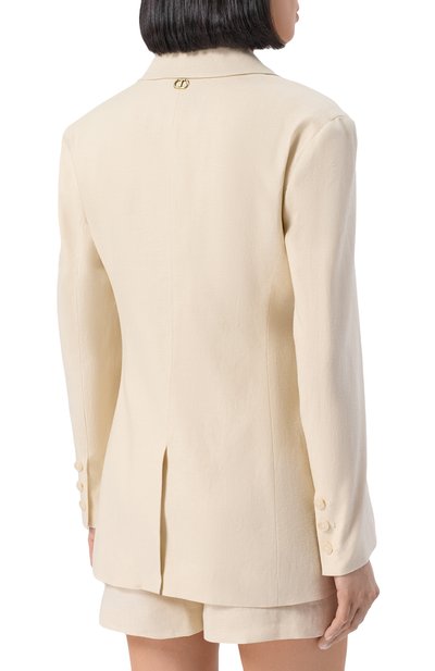 Жакет изо льна и вискозы TWINSET, арт. 251TP2160, фото 4