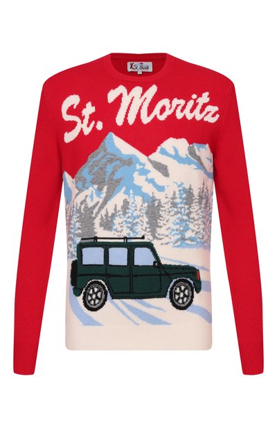 Мужской джемпер из шерсти и вискозы MC2 SAINT BARTH, арт. HER0011-00174I/HER0N C