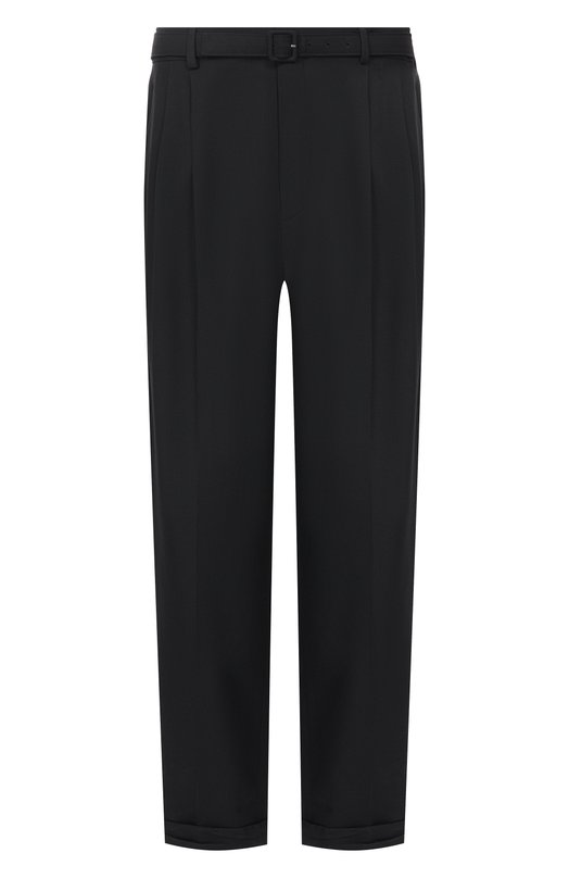 Шерстяные брюки Saint Laurent 854428/Y1N05 Чёрный 854428/Y1N05