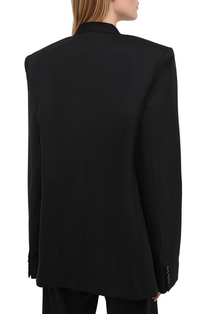 Шерстяной жакет VETEMENTS, арт. WAH21JA032 1200/BLACK, фото 5