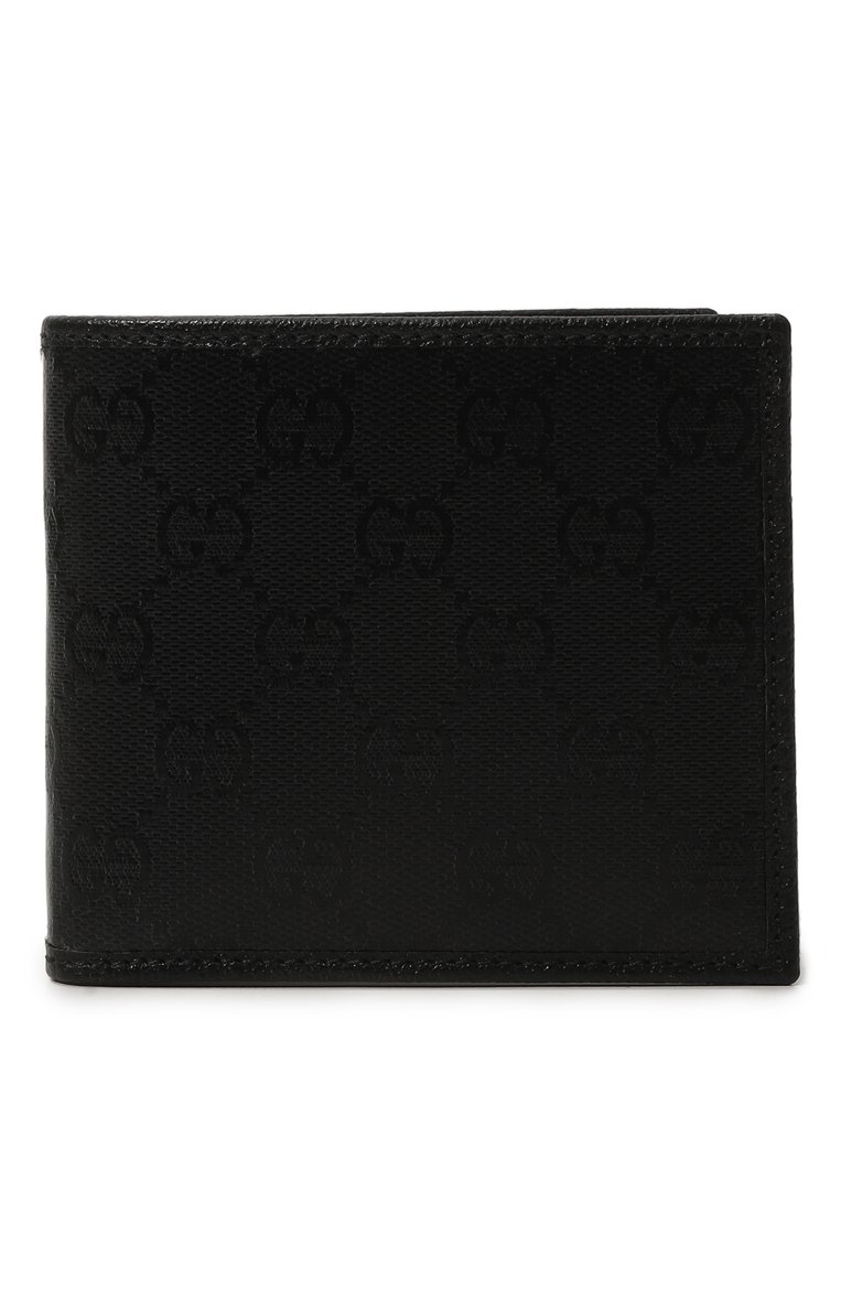 Мужской портмоне GUCCI черного цвета, арт. 760331/FACHH | Фото 1 (Нос: Не проставлено; Материал: Текстиль)