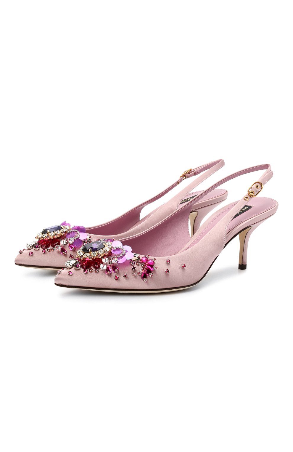 Текстильные туфли DOLCE & GABBANA, арт. CG0426/AW134, фото 1