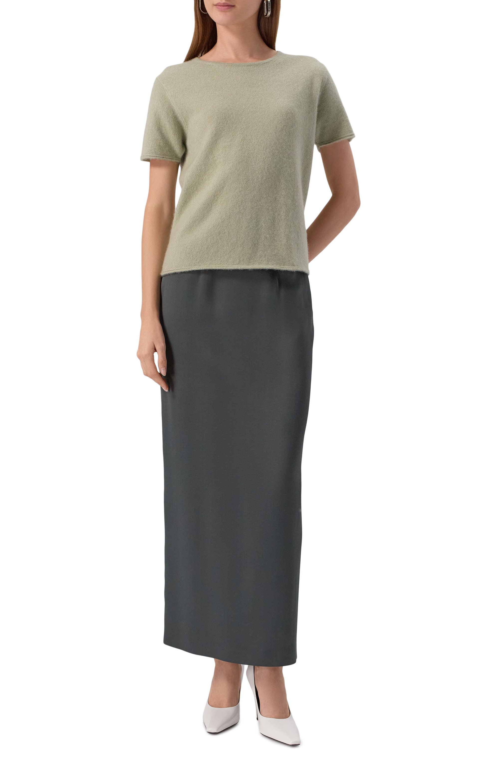 Юбка из вискозы и шерсти AGNONA, арт. TG1009E/U5065E, фото 2