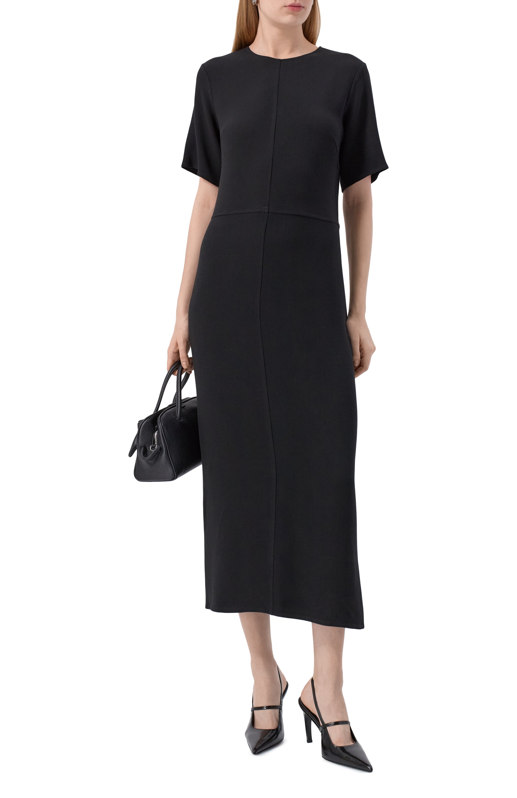 Платье из вискозы и шерсти ANTONELLI FIRENZE, арт. P6478P/890C, фото 2