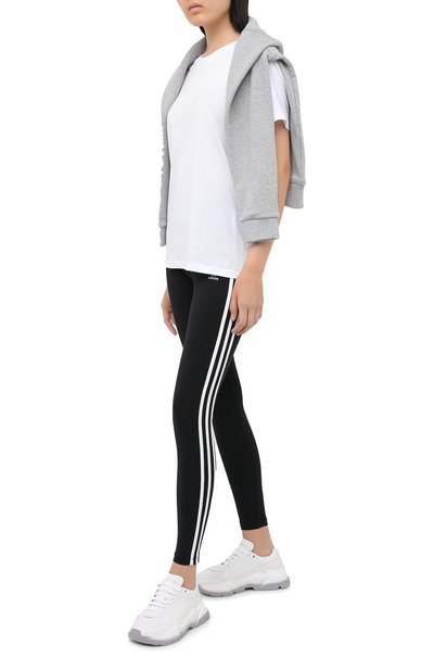 Хлопковые легинсы ADIDAS ORIGINALS, арт. FM3287, фото 2