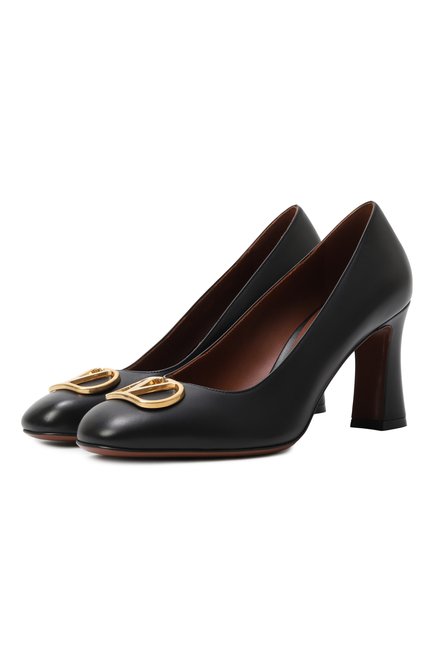 Женские кожаные туфли vlogo VALENTINO, арт. 7W2S0MD9/DSH