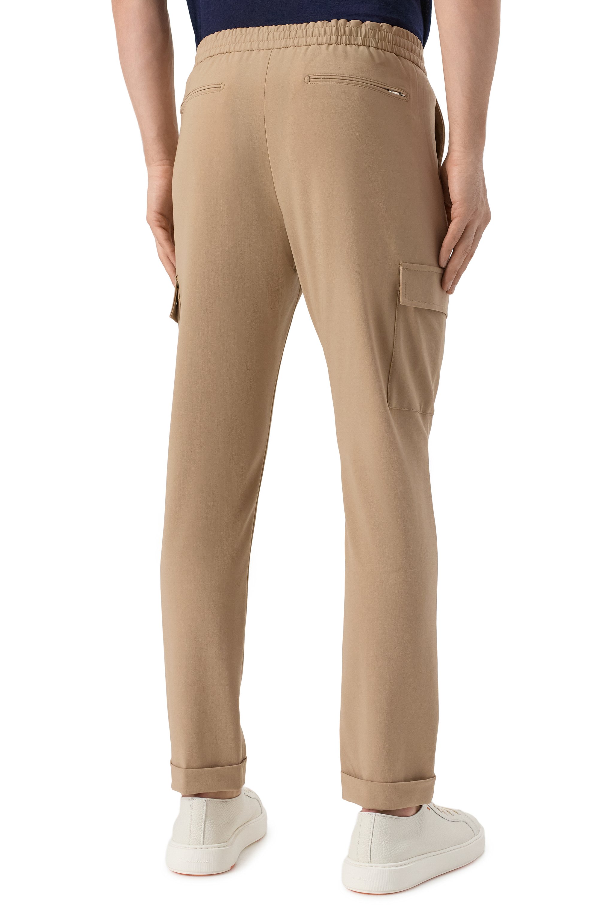 Шерстяные брюки-карго MARCO PESCAROLO, арт. T0R/5116, фото 4