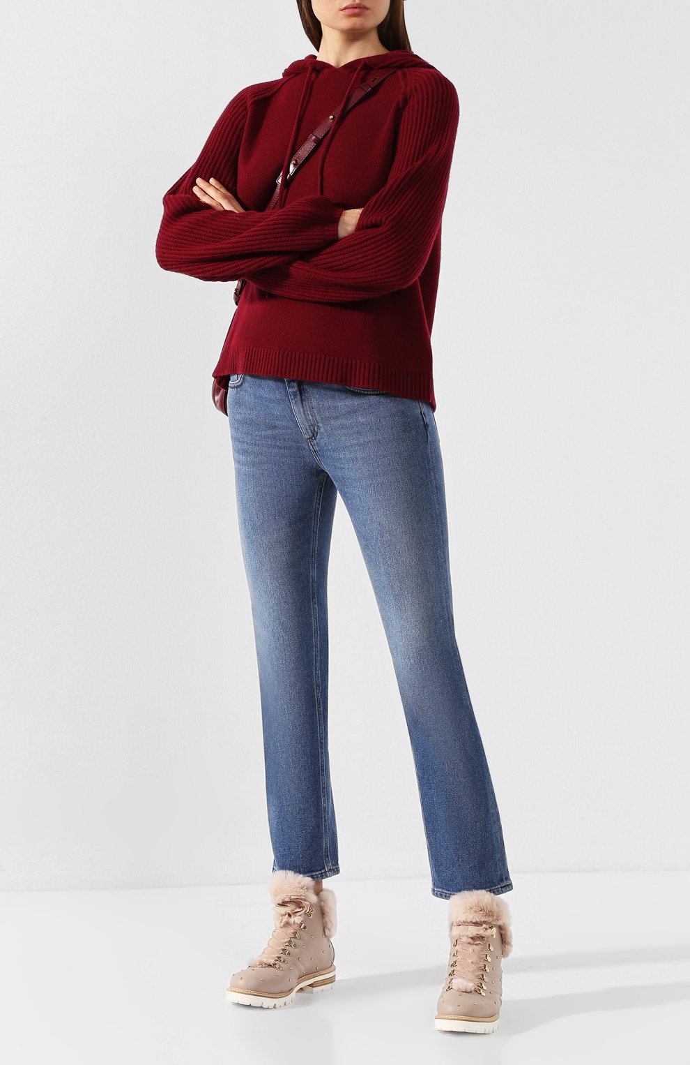 Кожаные ботинки AGL, арт. D716565M0KE690C582, фото 2