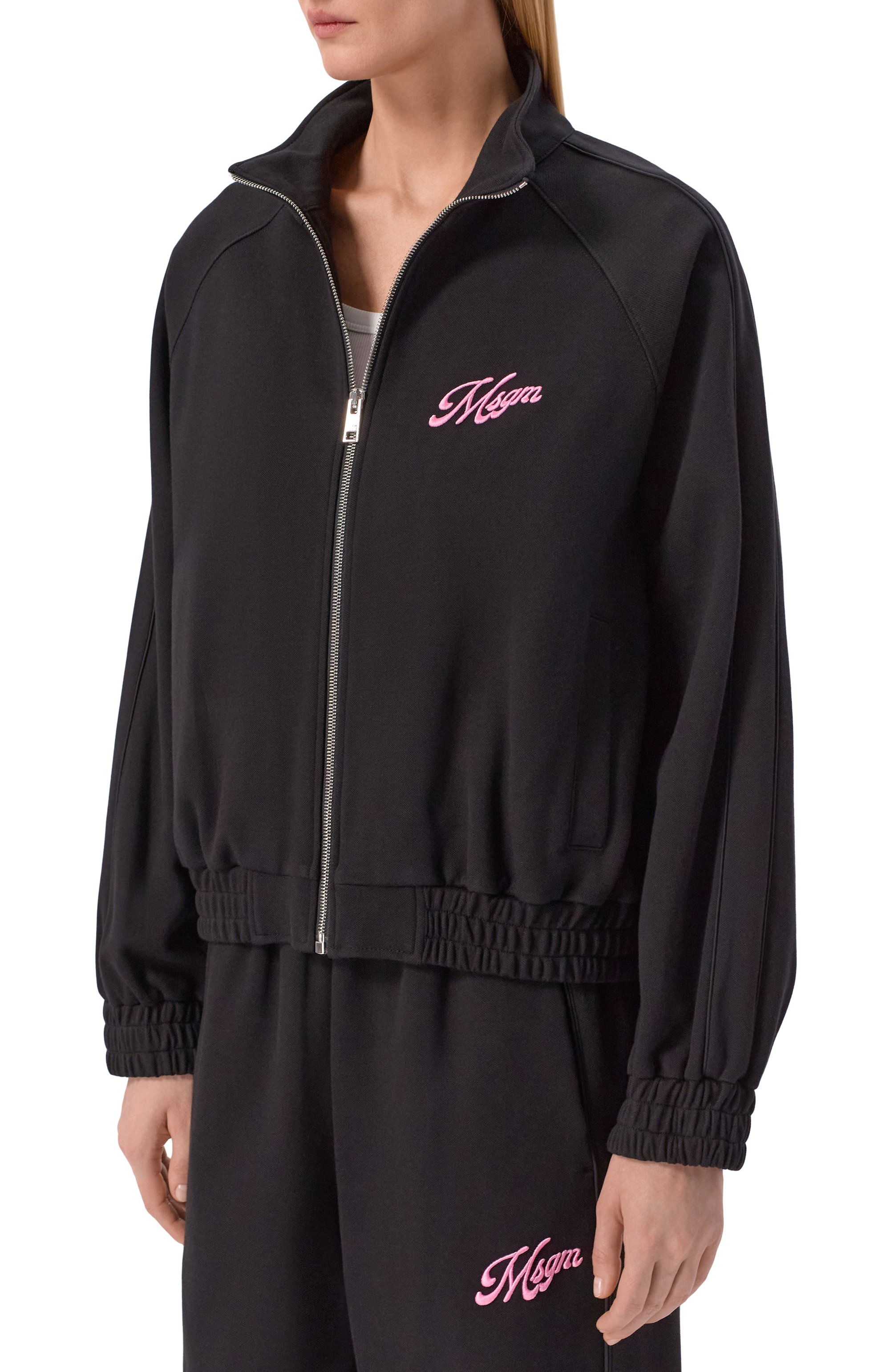 Хлопковая толстовка MSGM, арт. 4041MDM115/267126, фото 3