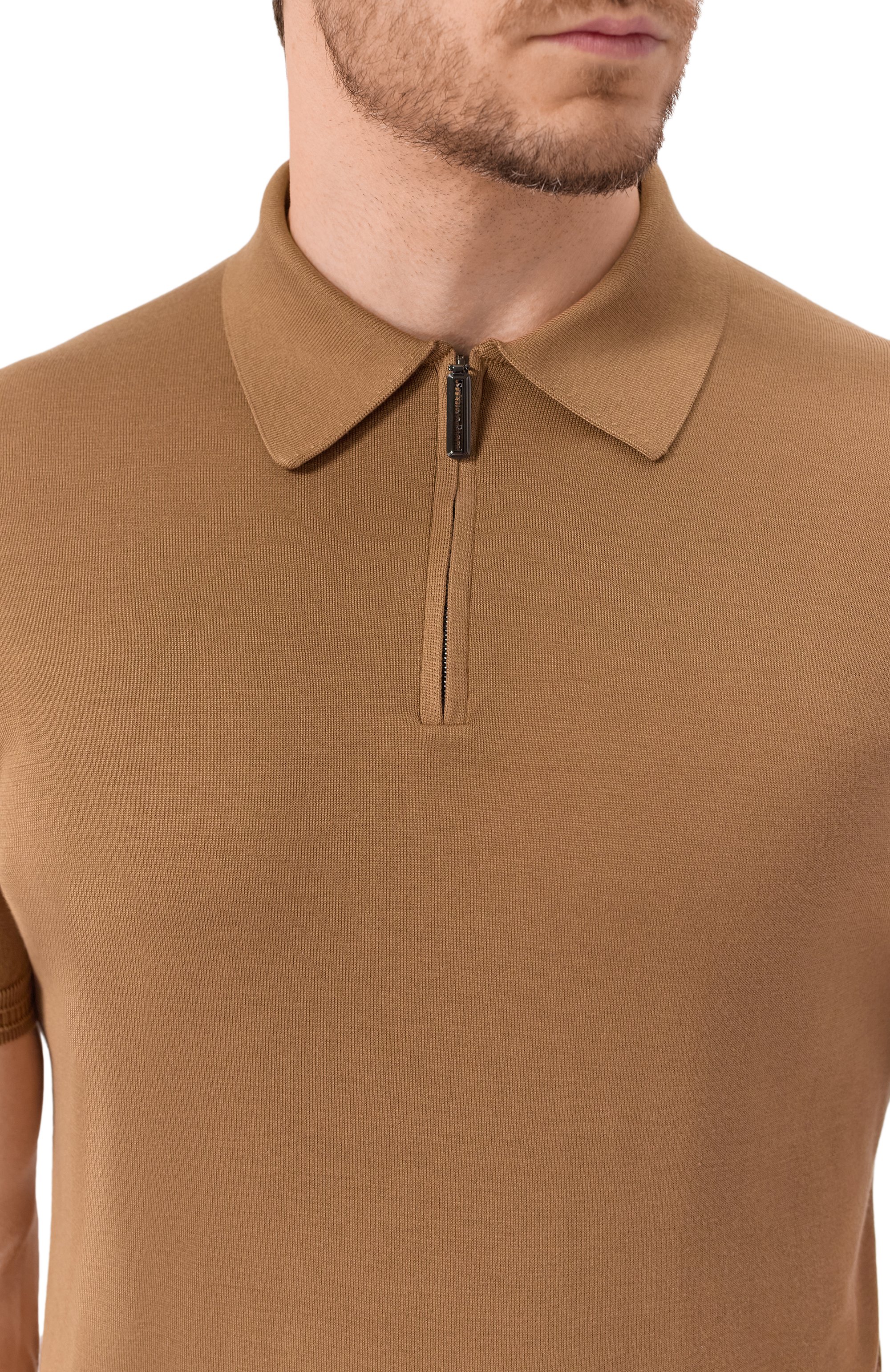 Шелковое поло STEFANO RICCI, арт. K616215P31/F25101, фото 5