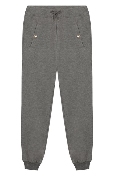 Джоггеры CHLOÉ серого цвета по цене 15000 руб., арт. C14596, фото 1 Джоггеры CHLOÉ, арт. C14596, фото 1