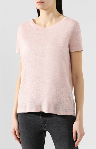 Льняная футболка ACNE STUDIOS, арт. 15G176, фото 3