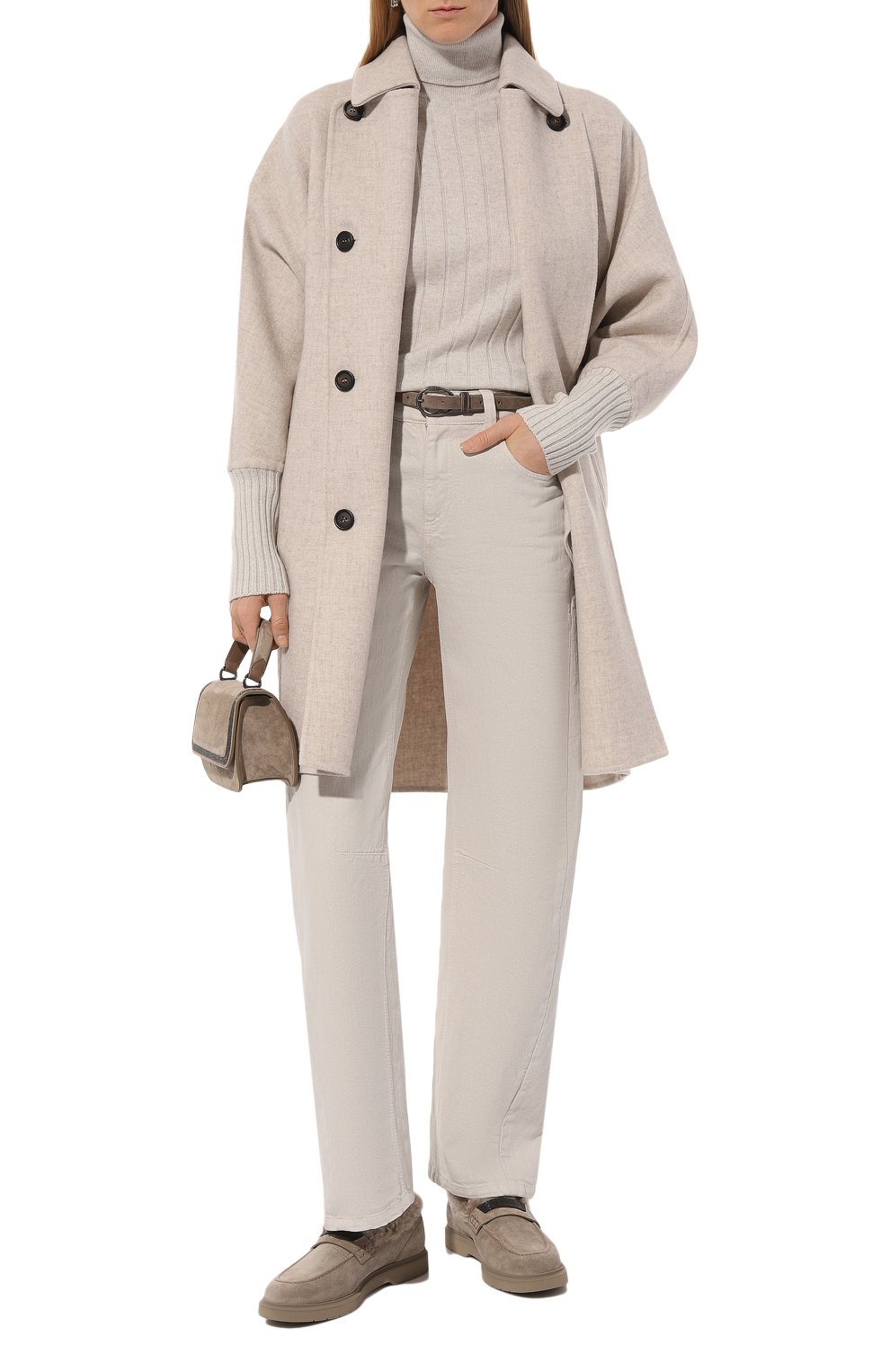 Замшевые пенни-лоферы BRUNELLO CUCINELLI, арт. MZSFG2569, фото 2