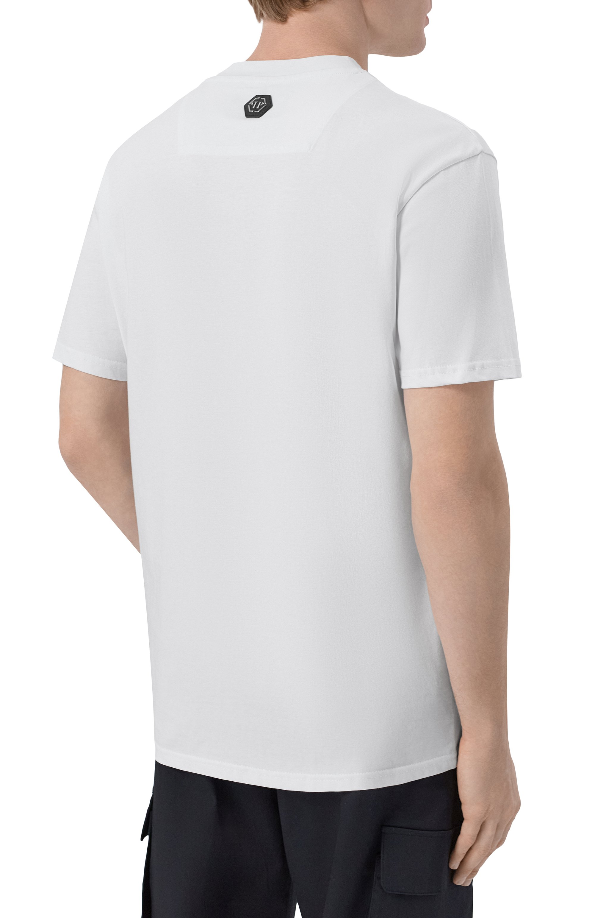 Хлопковая футболка PHILIPP PLEIN, арт. SAFC MTK8686 PJY002N, фото 4