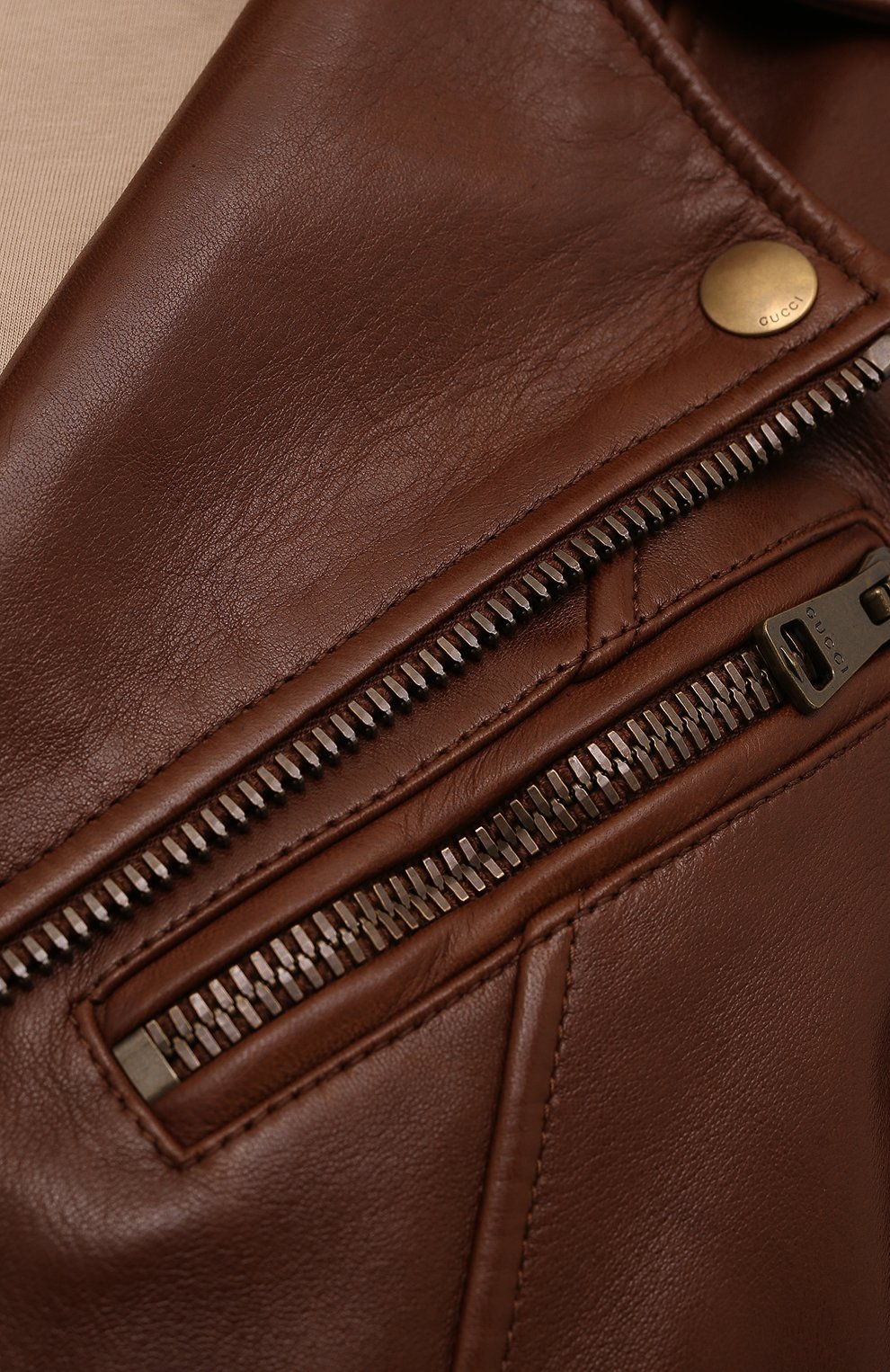 Кожаная куртка GUCCI, арт. 659239/XN336, фото 5