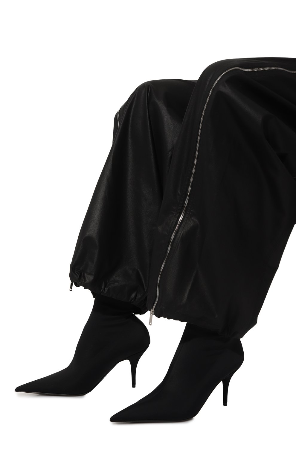 Текстильные ботильоны knife 80 BALENCIAGA, арт. 548265/W2ES0, фото 3