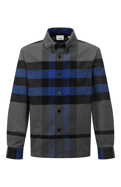 Хлопковая рубашка BURBERRY, арт. 8048120, фото 1