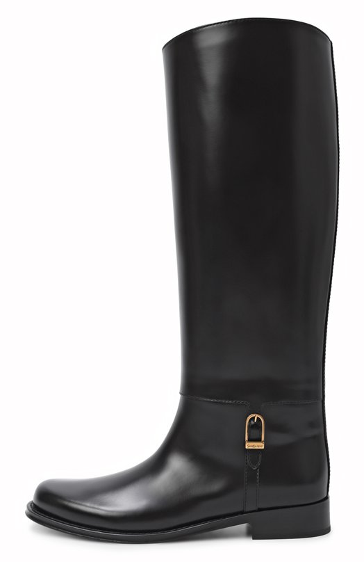 Кожаные сапоги Julia Saint Laurent 840698/AAEHR Чёрный  840698/AAEHR Фото 4