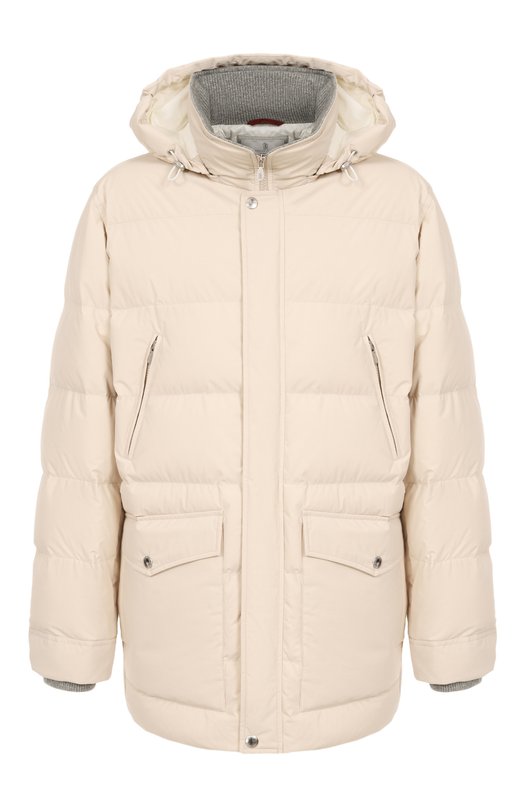 Пуховик Brunello Cucinelli MM4911823 Бежевый MM4911823