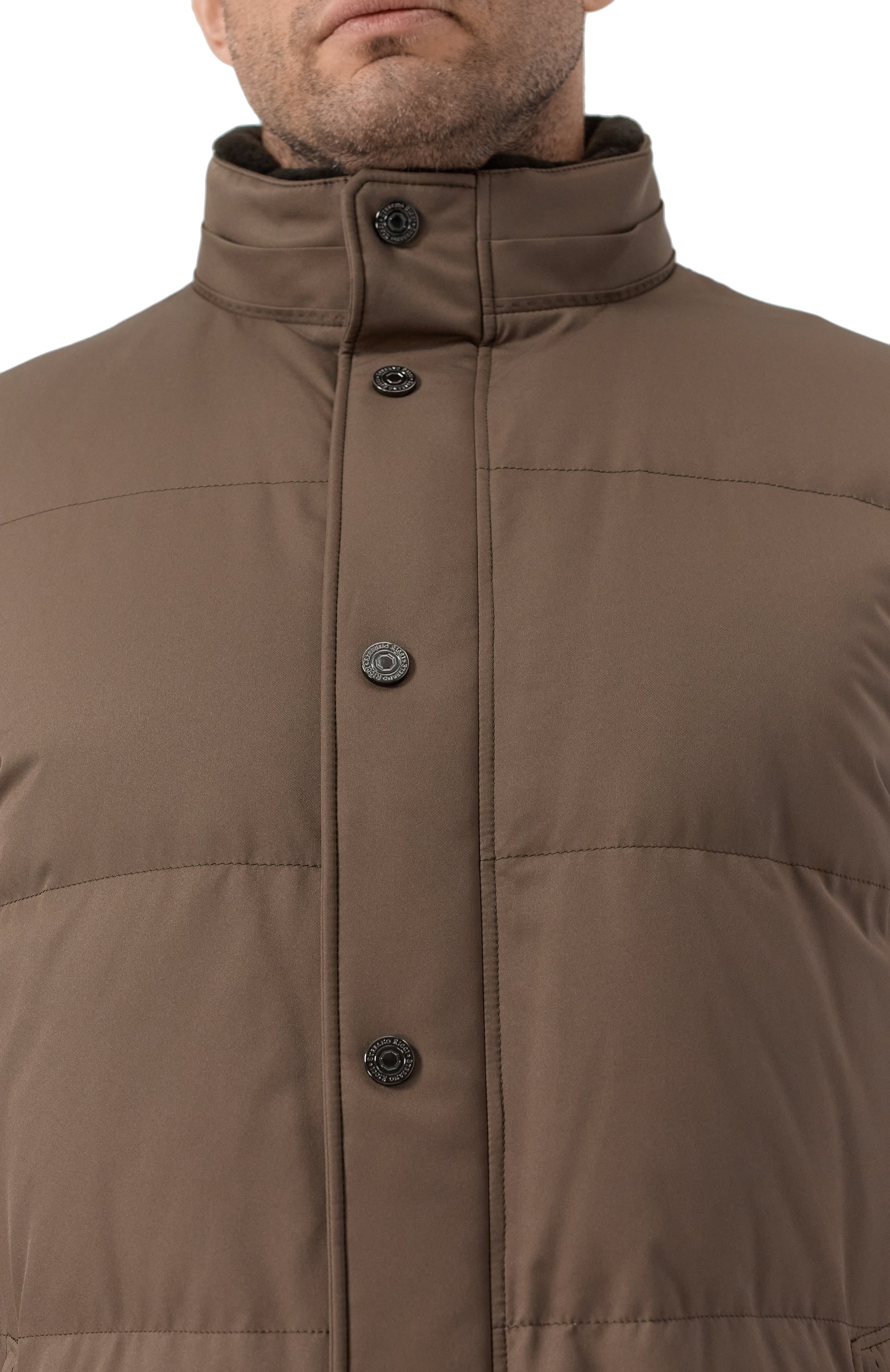 Пуховик с воротником из нутрии STEFANO RICCI, арт. MDJ5300350/PL001T/60-62, фото 5