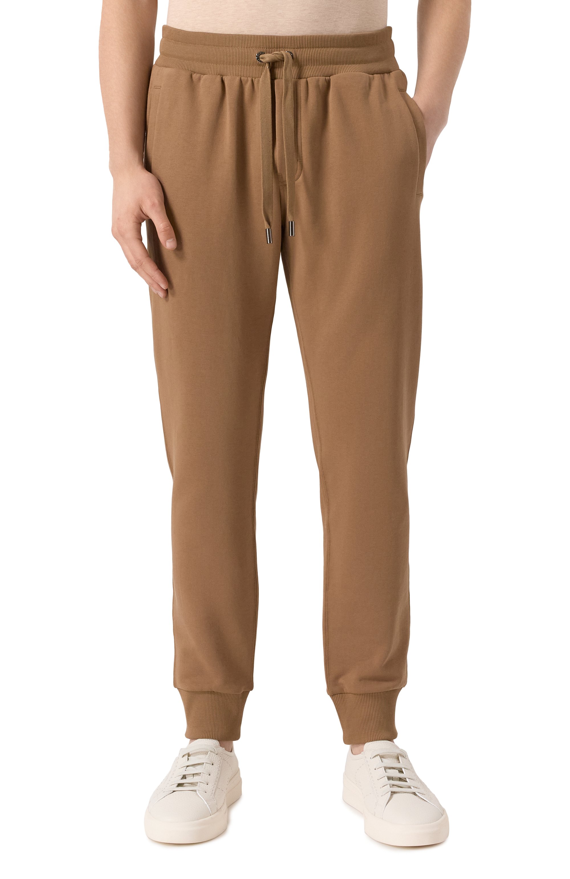 Хлопковые джоггеры DOLCE & GABBANA, арт. GP07TT/G7N7B, фото 3