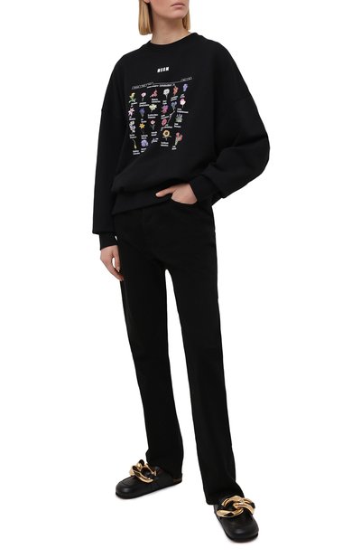 Хлопковый свитшот MSGM, арт. 3041MDM91 217299, фото 2