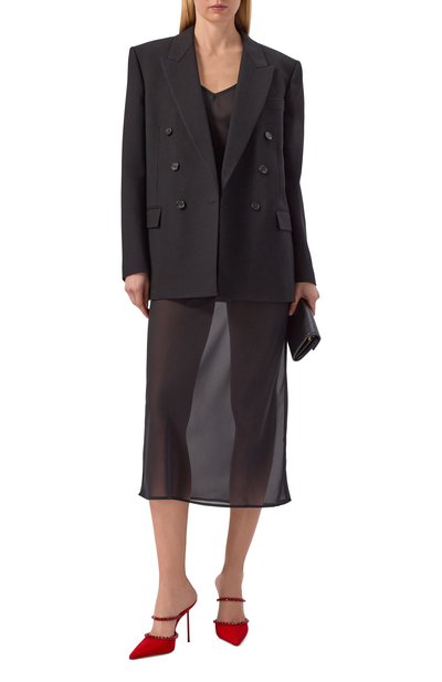 Атласные мюли lidia mary jane 105 PARIS TEXAS, арт. PX1820/XCPCE, фото 3