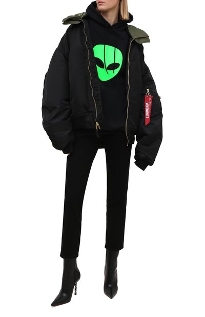 Хлопковое худи BALENCIAGA, арт. 641529/TJV95, фото 2