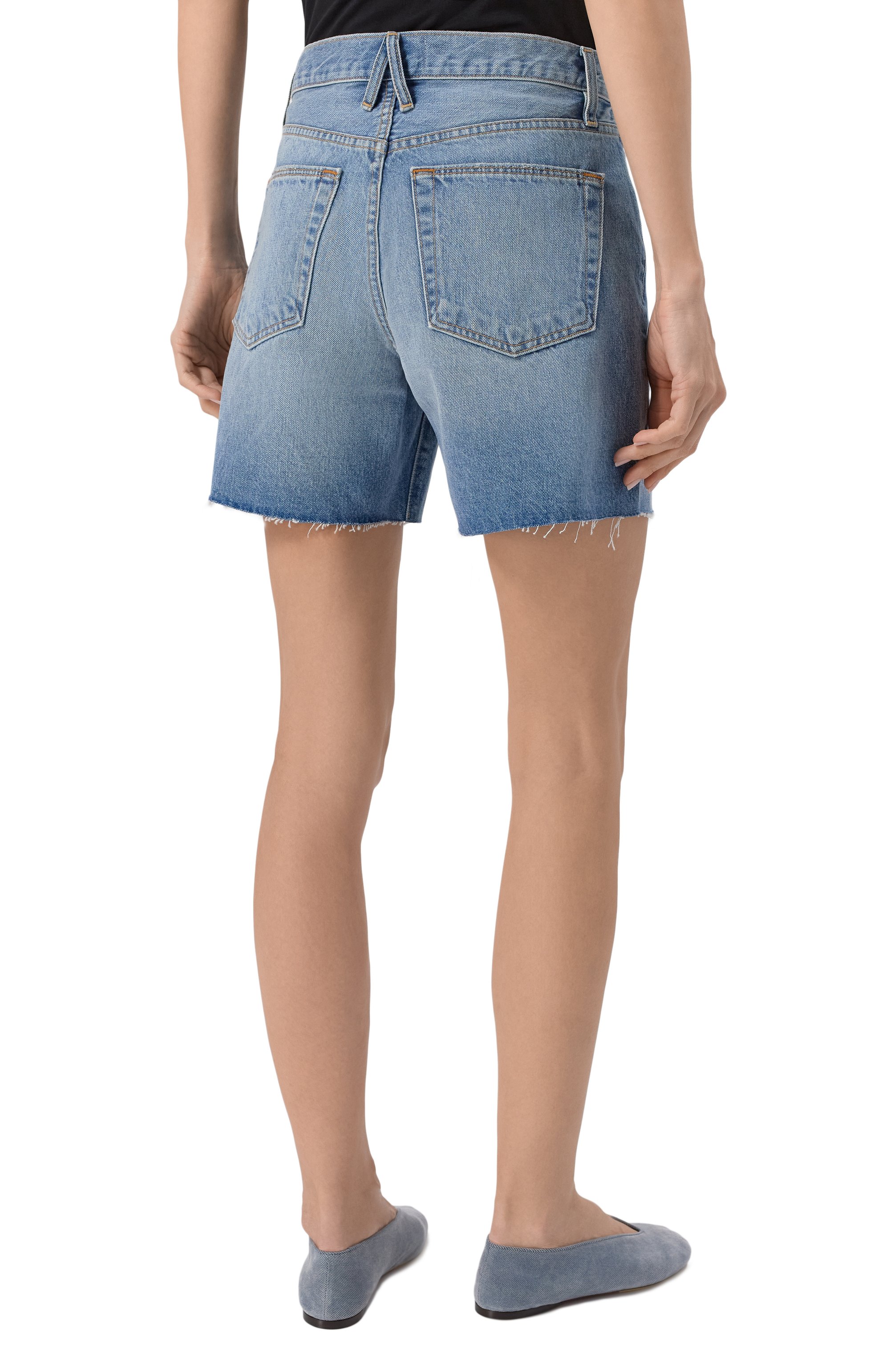 Джинсовые шорты SLVRLAKE, арт. SNAS707S PNTD, фото 4