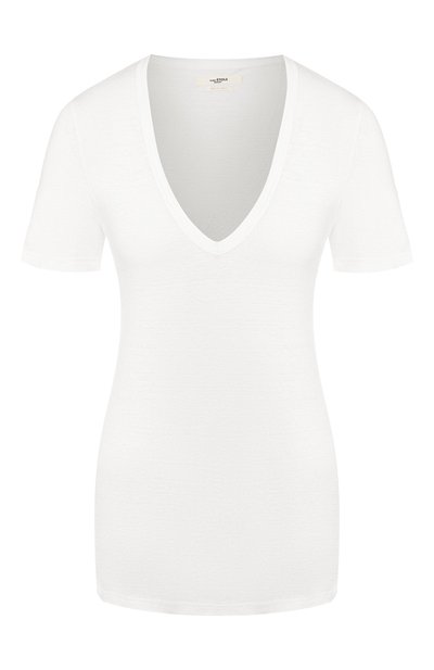 Женская льняная футболка ISABEL MARANT ETOILE, арт. TS0377-00M004E/KRANGER
