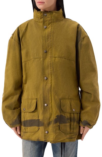 Хлопковая парка MAISON MARGIELA хаки цвета по цене 465000 руб., арт. S51AM0524/M35955, фото 3 Хлопковая парка MAISON MARGIELA, арт. S51AM0524/M35955, фото 3