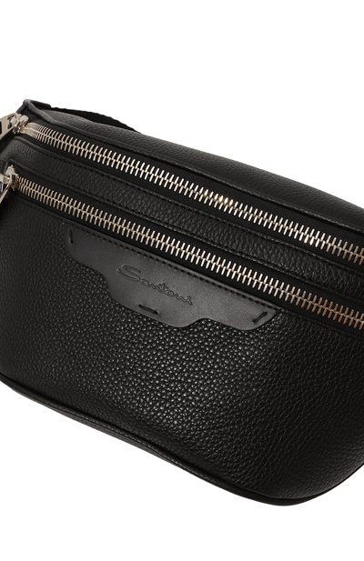 Кожаная поясная сумка SANTONI, арт. UIBBA2365EN-A2IBZ29, фото 3
