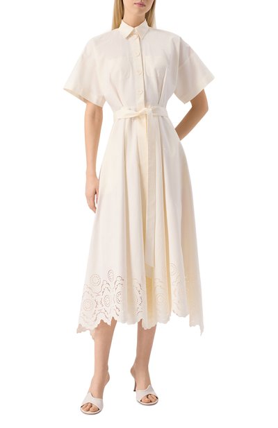 Хлопковое платье VIKA GAZINSKAYA, арт. SS25-13241, фото 3