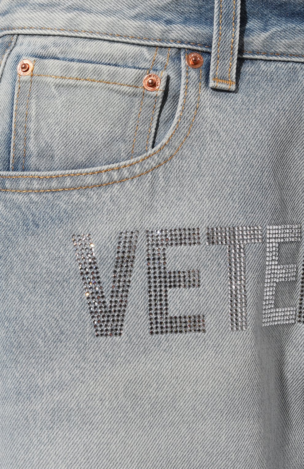 Джинсы VETEMENTS, арт. UA65PB890N/2800 DENIM, фото 5