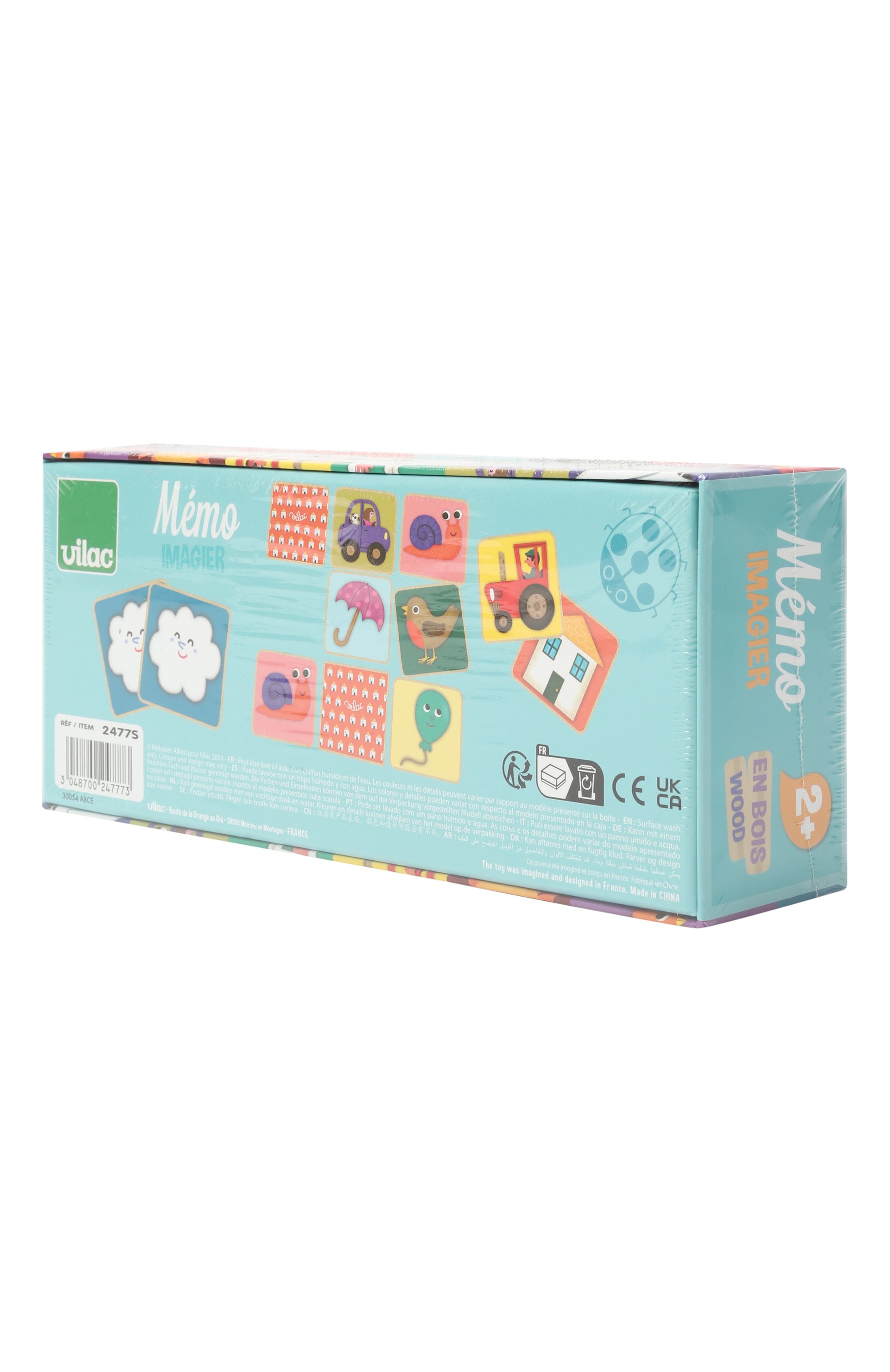 Игра мемори VILAC, арт. 2477S, фото 2