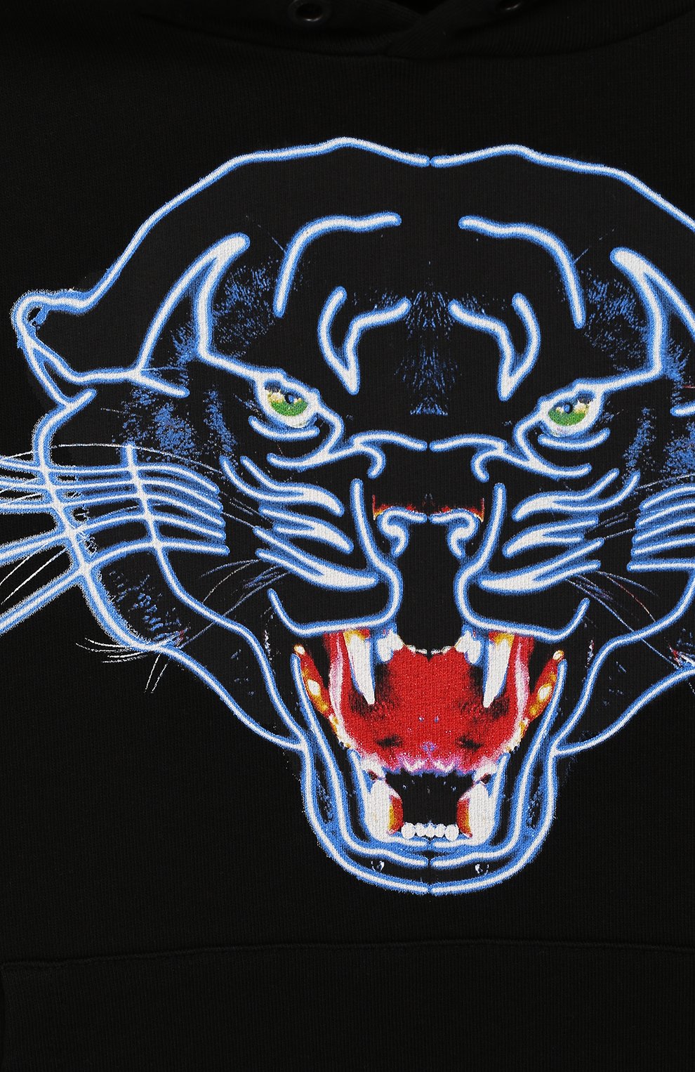 Хлопковое худи MARCELO BURLON KIDS OF MILAN, арт. 20E/B/MB/2102/0020/8-14Y, фото 3