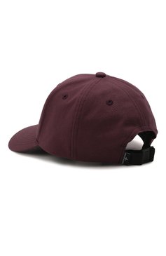 Мужская хлопковая бейсболка STONE ISLAND бордового цвета, арт. 761599661 | Фото 3 (Материал: Хлопок, Текстиль; Нос: Не проставлено)